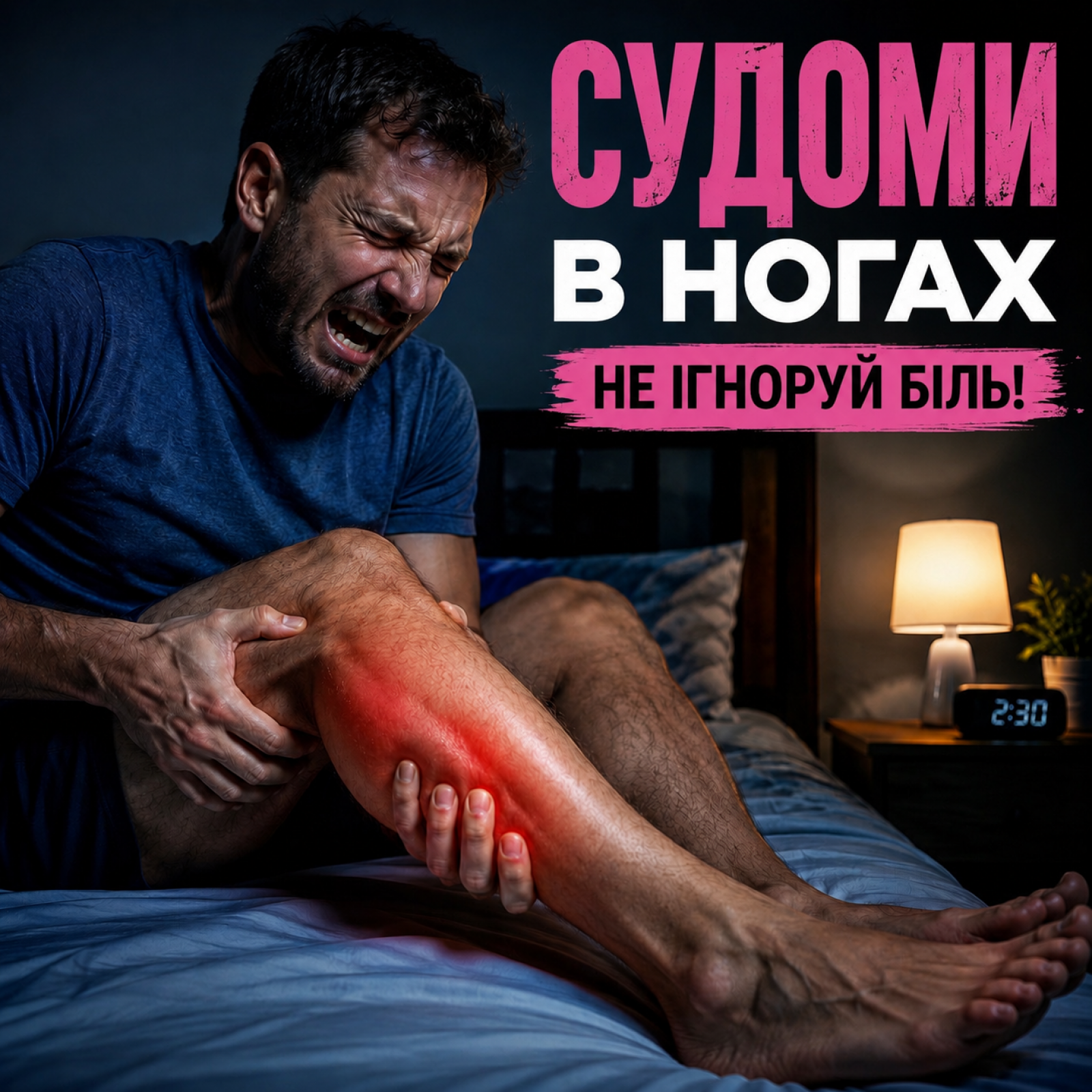 Leg cramps in sleep - causes and effective treatment