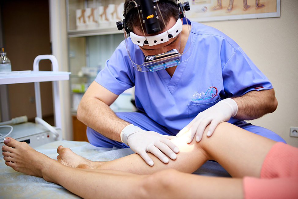 Treatment of varicose veins in Kyiv
