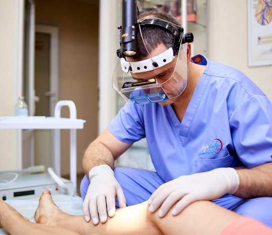 Valves restoration in varicose saphenous veins